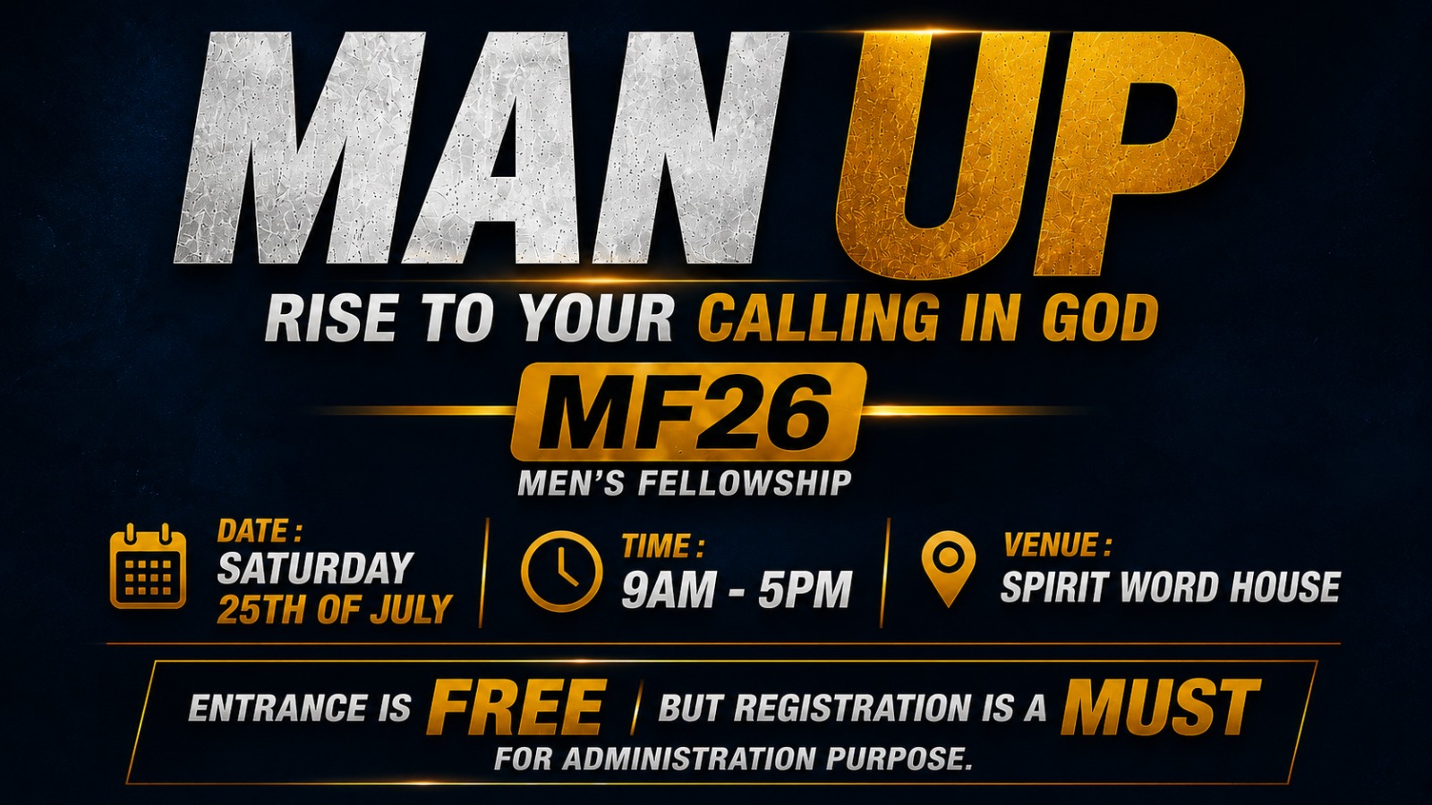 Upcoming event