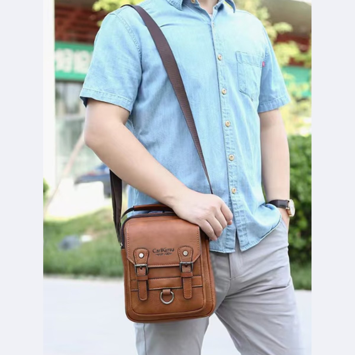 Leather Cross Body Bag